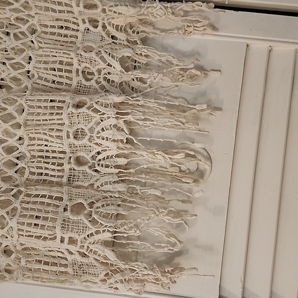 Ivory cotton knit swim cover up from maurices. Fits like xlarge - Picture 7 of 7